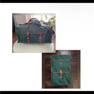 RL Green and Brown Men's carry on bundle
